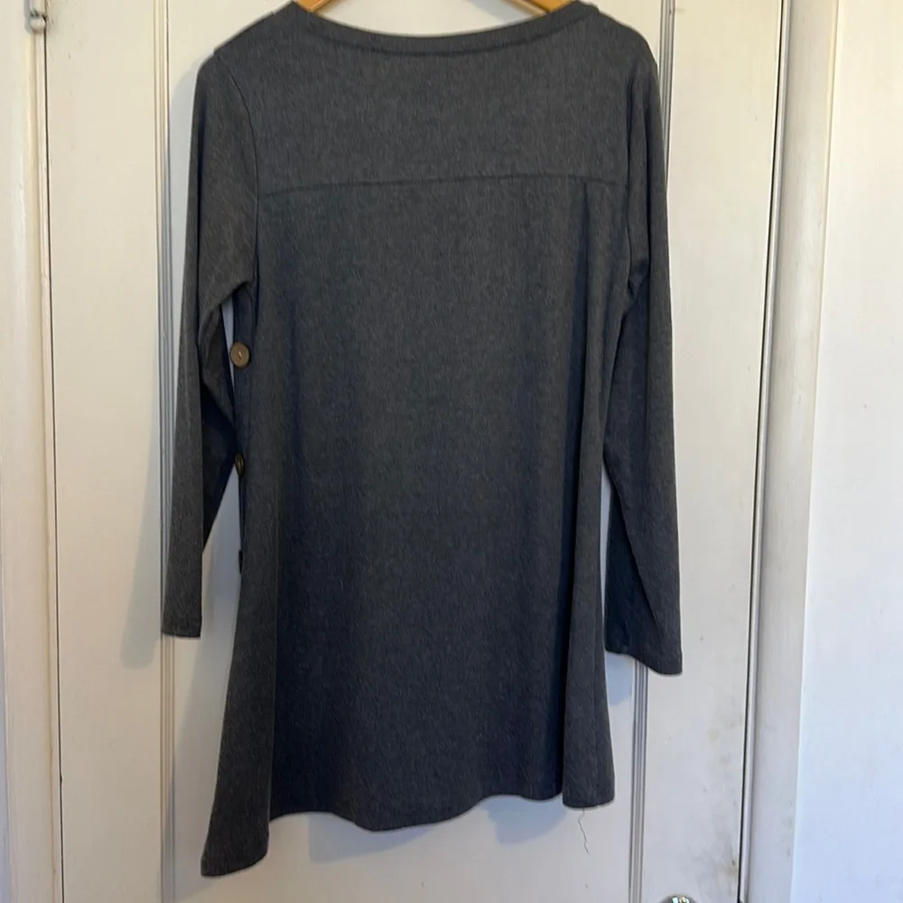 IGenjun long sleeve tunic dress - Picture 3 of 6